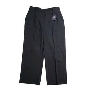 Zignone Satore Modello Mindy 46/10 Black Pockets Zip Closure Professional Pants